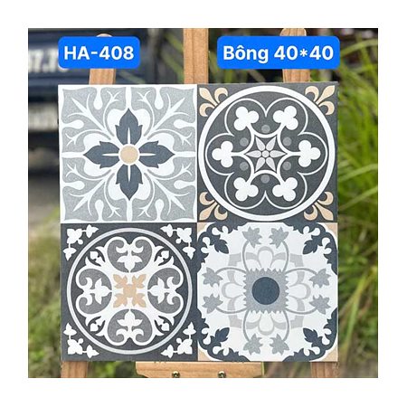 Gạch bông Viglacera 40x40 HA-408