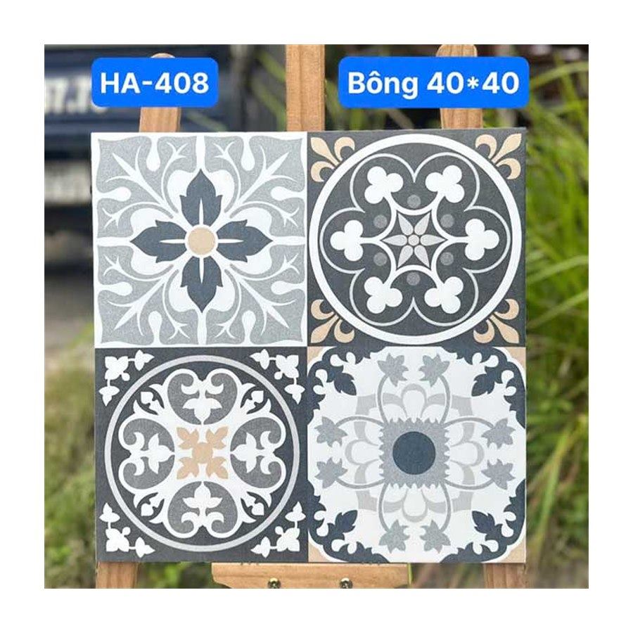 Gạch bông Viglacera 40x40 HA-408