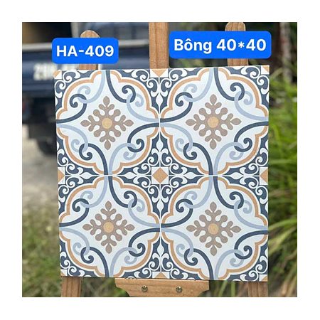 Gạch bông Viglacera 40x40 HA-409