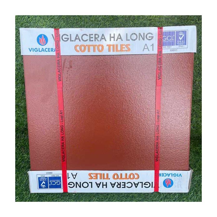 Gạch Cotto Hạ Long đỏ tráng men 50×50 cm