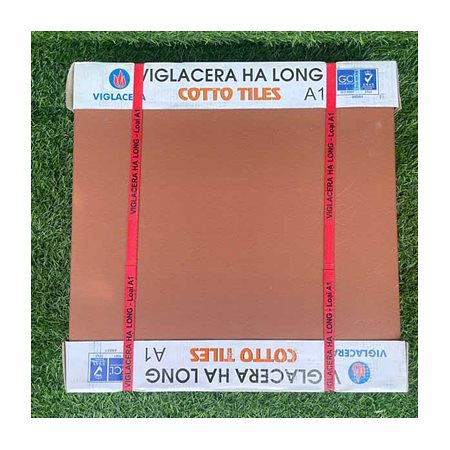 Gạch Cotto Hạ Long đỏ tươi 50×50 cm