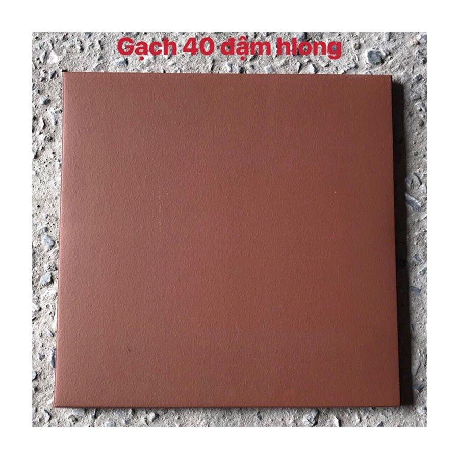 Gạch đỏ lát sân Cotto Hạ Long 40×40 A1