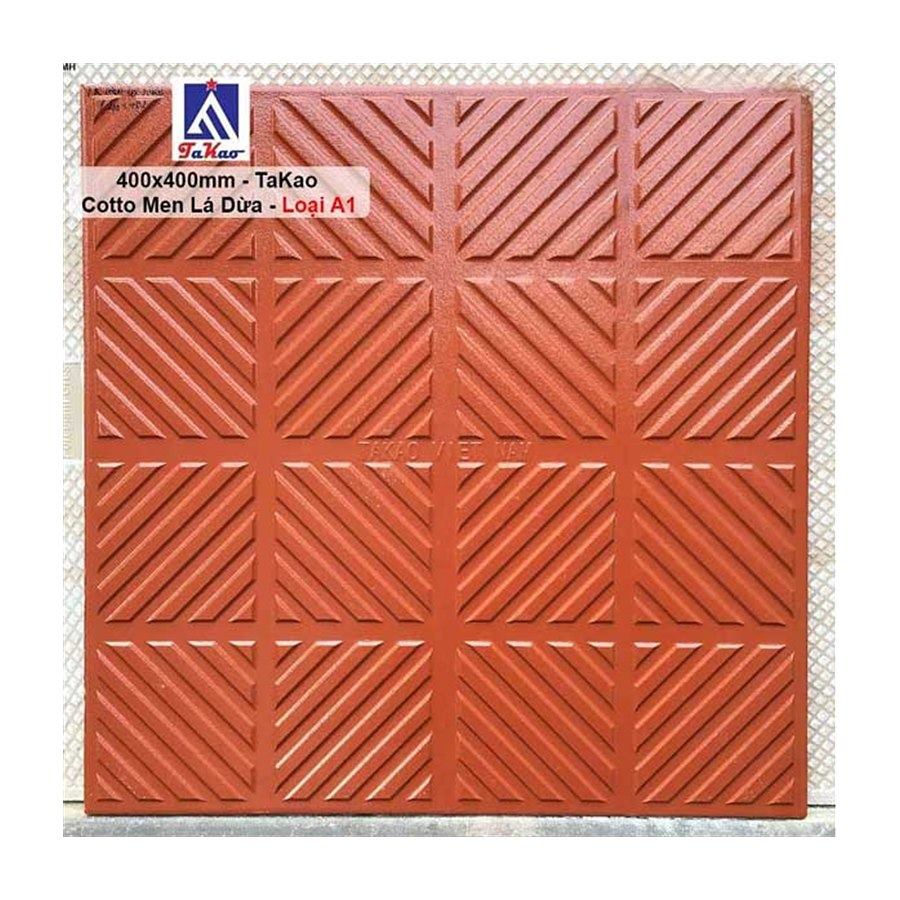 Gạch lá dừa Takao 40x40 A1 tráng men