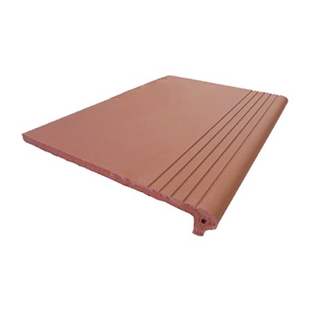 Gạch lát bậc thềm tam cấp Hạ Long 40x30 đỏ đậm