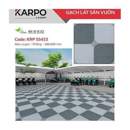 Gạch lát sân TOKO KRP55433 50x50cm