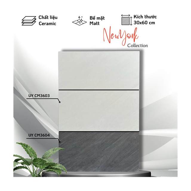 Gạch ốp tường Viglacera 30×60 UYCM3603 - UYCM3604