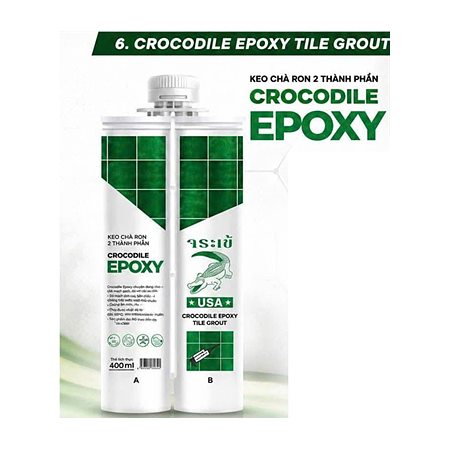 Keo chà ron Cá Sấu Crocodile Epoxy 2 thành phần