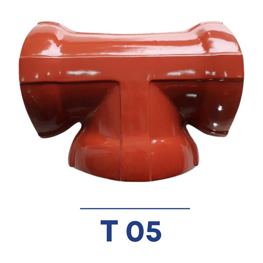 Ngói chữ T đỏ gạch CMC T05