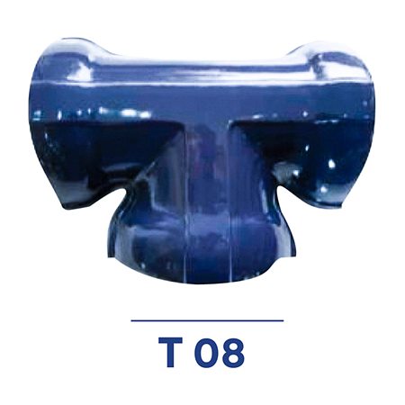 Ngói chữ T xanh coban CMC T08