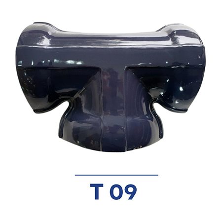 Ngói chữ T xanh tím than CMC T09