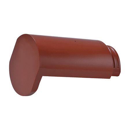 Ngói cuối nóc Fuji màu đỏ