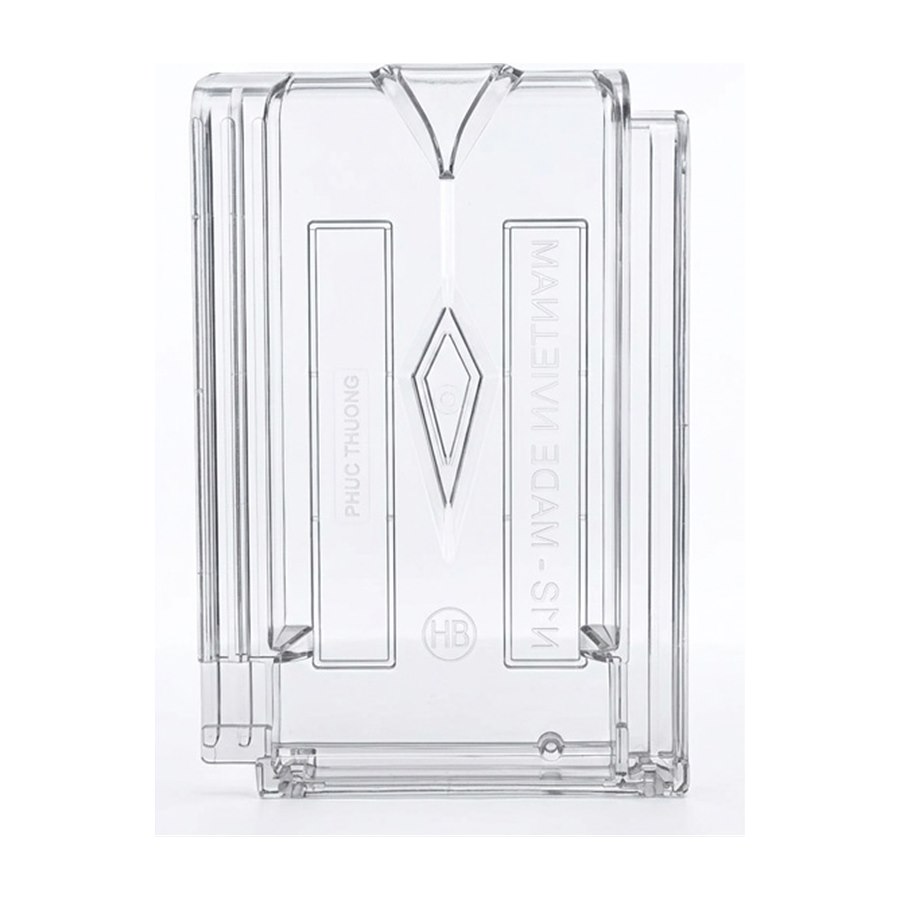 Ngói lấy sáng 368x248x13.5 mm 16 viên/m2