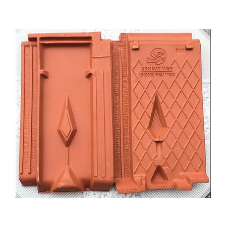 Ngói lợp gốm Đất Việt M22 màu đỏ