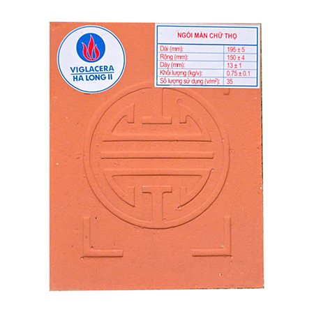 Ngói màn chữ thọ Viglacera Hạ Long VHL2 A1