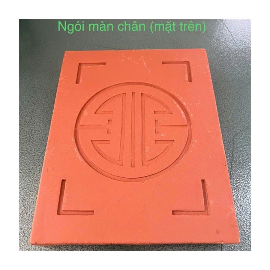 Ngói màn Viglacera Hạ Long VHL2 A1 chữ thọ có chân