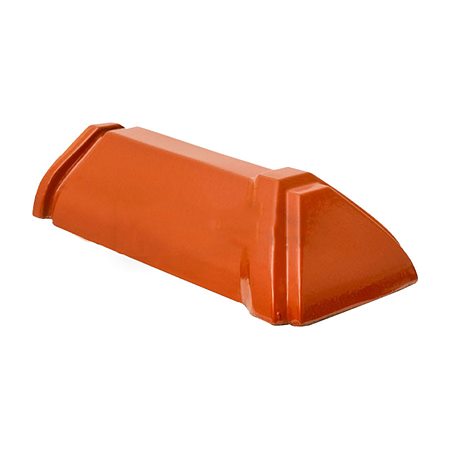Ngói nóc bịt đầu tráng men đỏ Viglacera Hạ Long đông triều A1