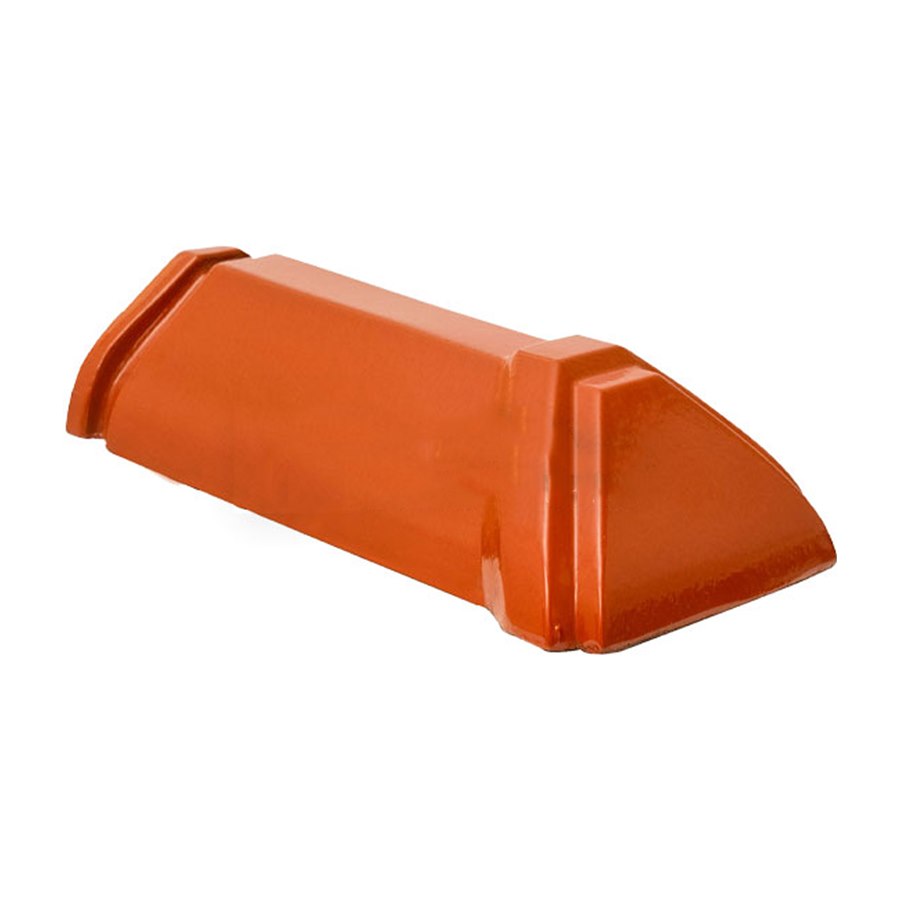 Ngói nóc bịt đầu tráng men đỏ Viglacera Hạ Long đông triều A1