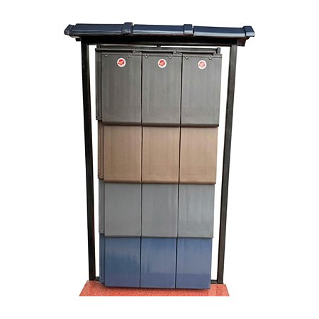 Ngói phẳng Đất Việt 11 viên/m² tráng men