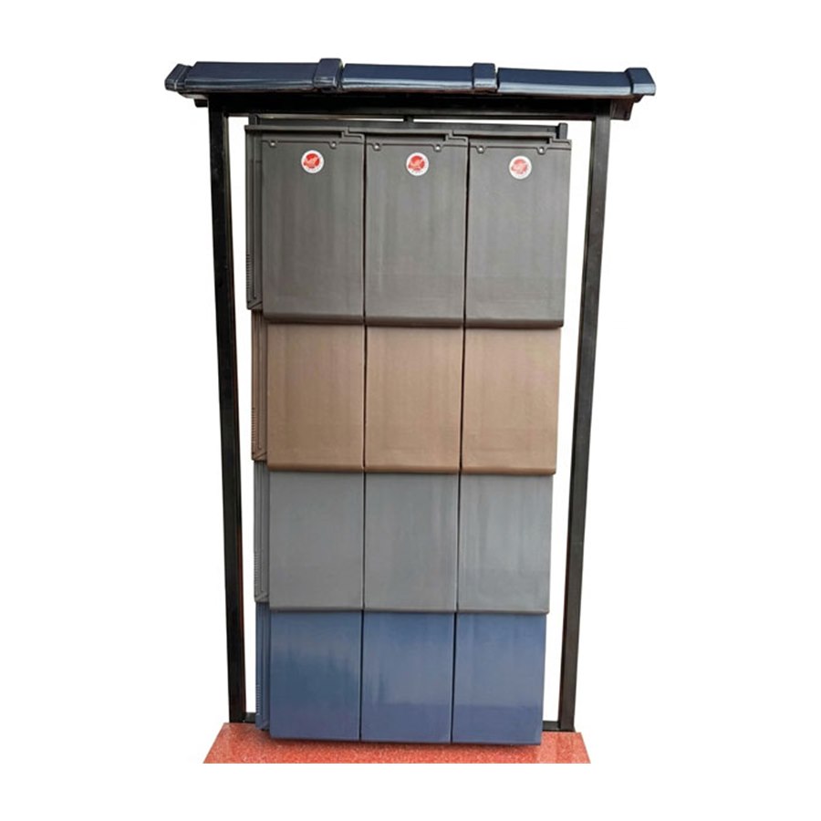 Ngói phẳng Đất Việt 11 viên/m² tráng men