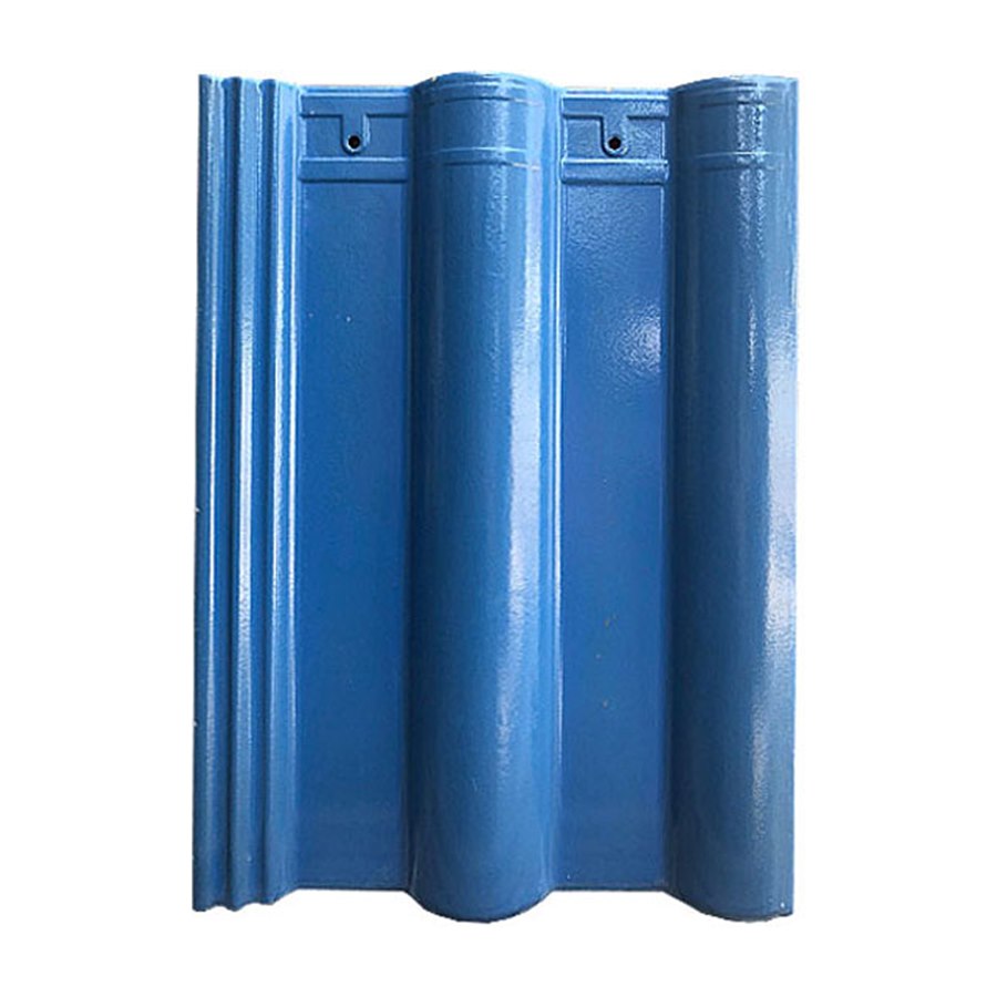 Ngói sóng Viglacera S16 tráng men xanh da trời