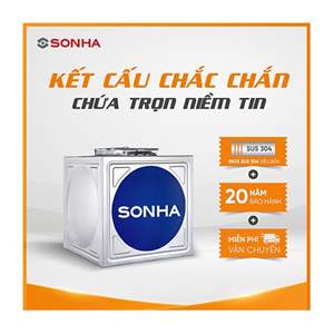 Bể Nước Ngầm Inox 2m3 Sơn Hà