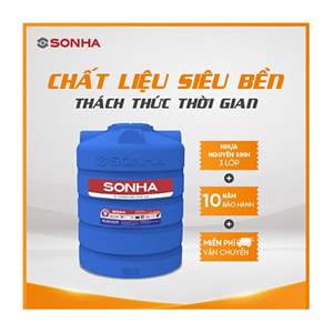 Bồn nhựa Sơn Hà mẫu đứng - 700L