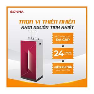 Máy lọc nước RO Sơn Hà 3 chức năng N - L - N 9 lõi khối đỏ hỏa