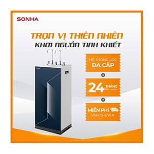 Máy lọc nước RO Sơn Hà 3 chức năng N - L - N 9 lõi khối xanh thủy