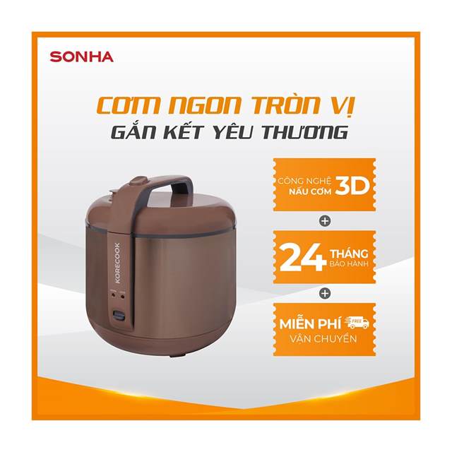 NỒI CƠM ĐIỆN KORECOOK KC-5151EC Sơn Hà