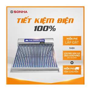 (GOLD 300L) Thái dương năng Sơn Hà ống chân không GOLD 58 - 300