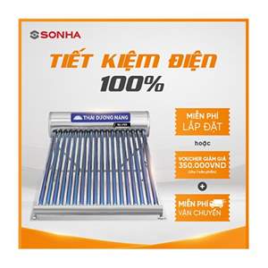(SILVER 180L) Thái dương năng Sơn Hà SILVER 58 - 180 ống dầu