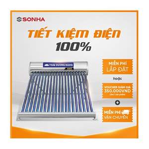 (GOLD 240L) Thái dương năng Sơn Hà ống dầu GOLD 58 - 240