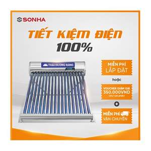 (TITAN 180L) Thái dương năng Sơn Hà TITAN 316 ống dầu 58 - 180