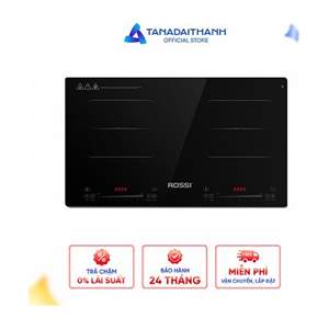 Bếp từ đôi Rossi RS-2040BE01BS