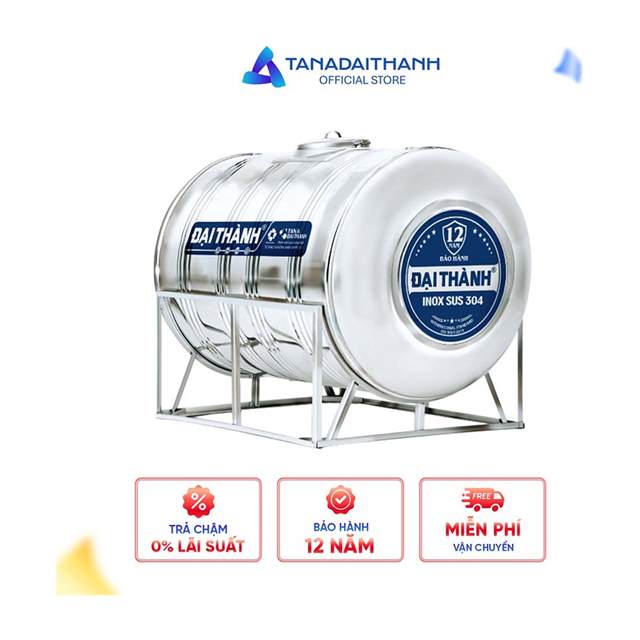 Bồn inox Đại Thành SUS304 – 2500N Tân Á Đại Thành