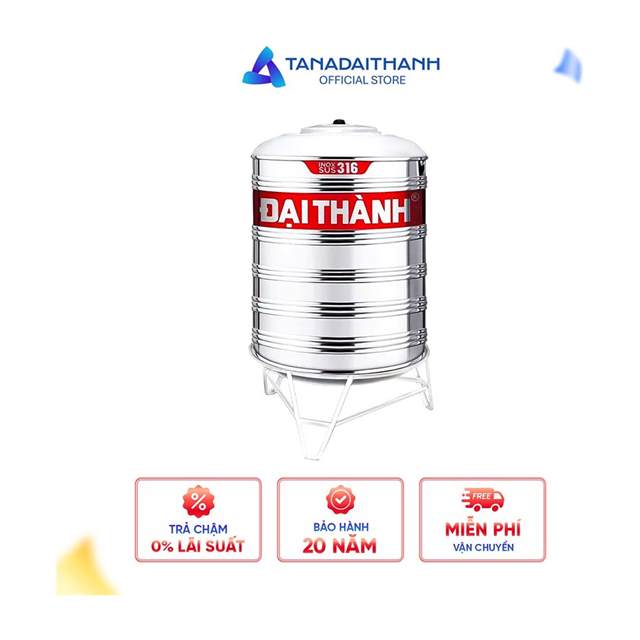Bồn inox Đại Thành Vigo SUS316 – 2000Đ Tân Á Đại Thành