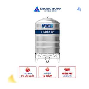 Bồn inox Tân Á 8 đứng 2000L (Ø1140) Tân Á Đại Thành