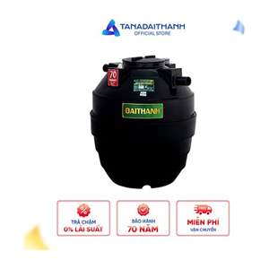 Bồn nhựa tự hoại Đại Thành Đứng 1500Đ Tân Á Đại Thành