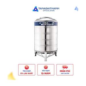Bồn inox Tân Á Đại Thành 25 – 1500Đ (Ø1140)