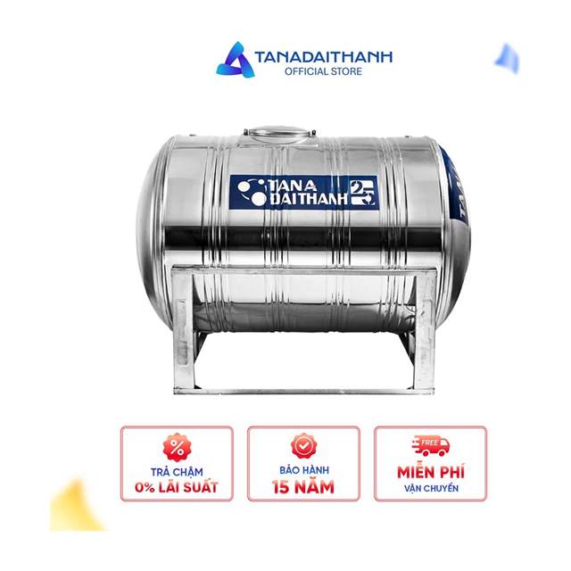 Bồn inox Tân Á Đại Thành 25 – 1500N (Ø1140)