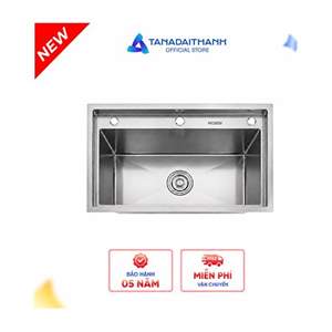 Chậu rửa inox 1 hố Rossi RL310H