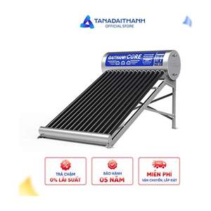 Máy năng lượng mặt trời Đại Thành Core 130L 58-12 Tân Á Đại Thành