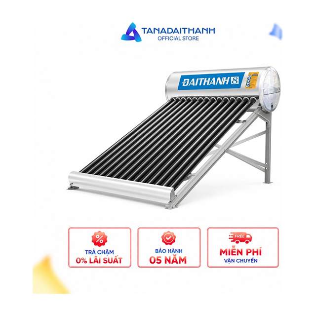Máy nước nóng năng lượng mặt trời Đại Thành-8 160L 58-15 Tân Á Đại Thành