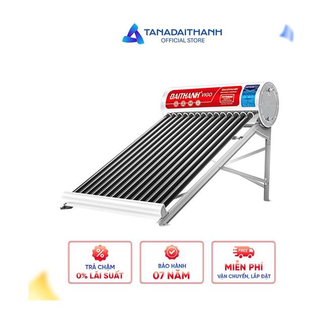 Máy nước nóng Năng lượng mặt trời Đại Thành Vigo 210L 70-14 Tân Á Đại Thành