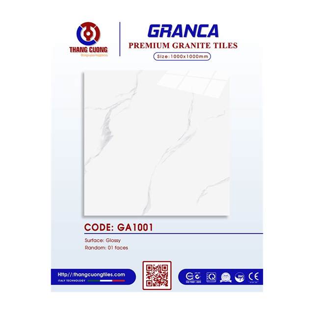 Gạch Porcelain Thắng Cường 100x100 GA1001