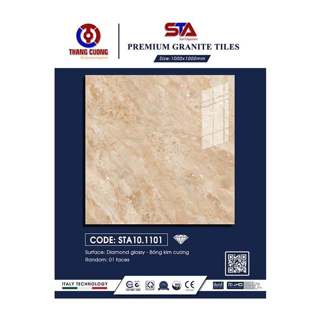 Gạch Porcelain Thắng Cường 100x100 STA101101