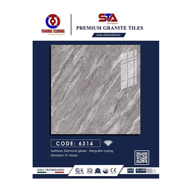 Gạch Porcelain Thắng Cường 60x60 STA6314