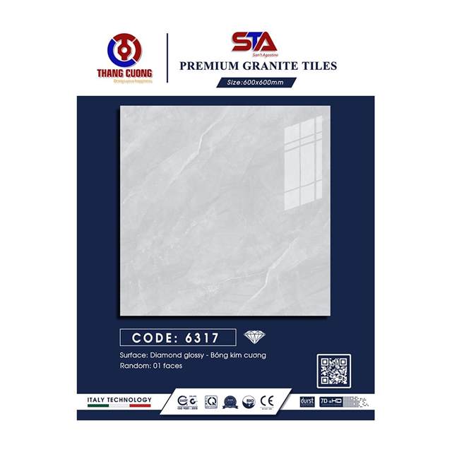 Gạch Porcelain Thắng Cường 60x60 STA6317