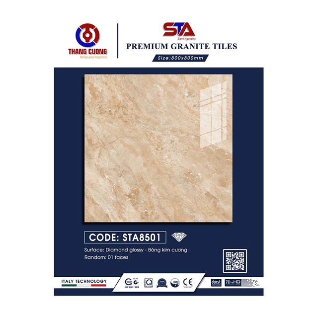 Gạch Porcelain Thắng Cường 80x80 STA8501