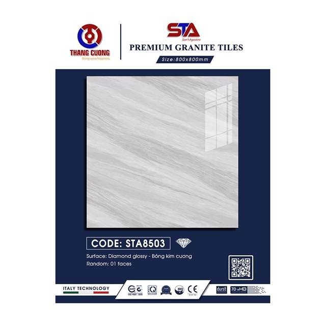 Gạch Porcelain Thắng Cường 80x80 STA8503